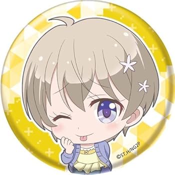 だがしかし　オッティモフェスタ2016 缶バッジ　ほたる だがしかし』コトヤマ展：缶バッジ〈枝垂ほたる・ココノツ・サヤ